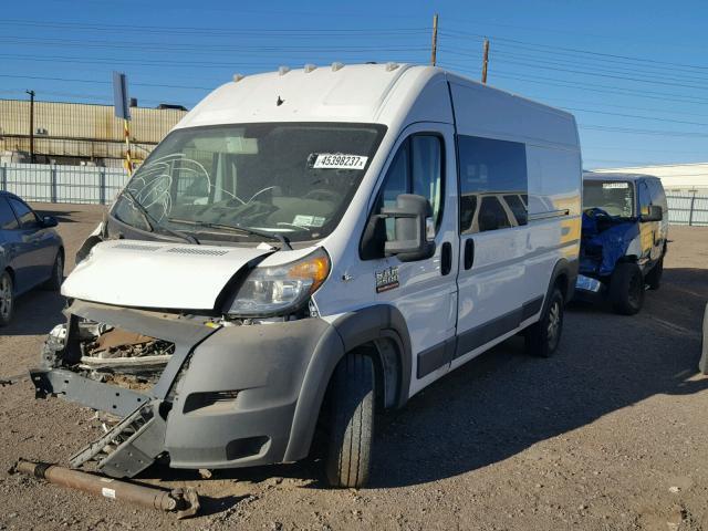 3C6TRVDD0FE504701 - 2015 RAM PROMASTER WHITE photo 2