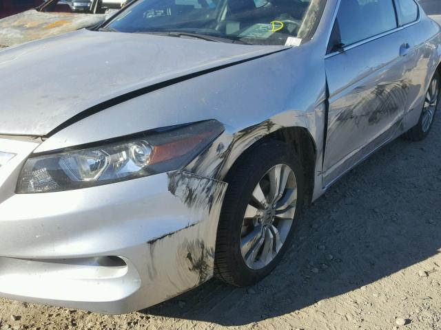 1HGCS1B88CA019167 - 2012 HONDA ACCORD EXL SILVER photo 9