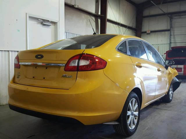 3FADP4CJ1BM179583 - 2011 FORD FIESTA SEL TAN photo 4