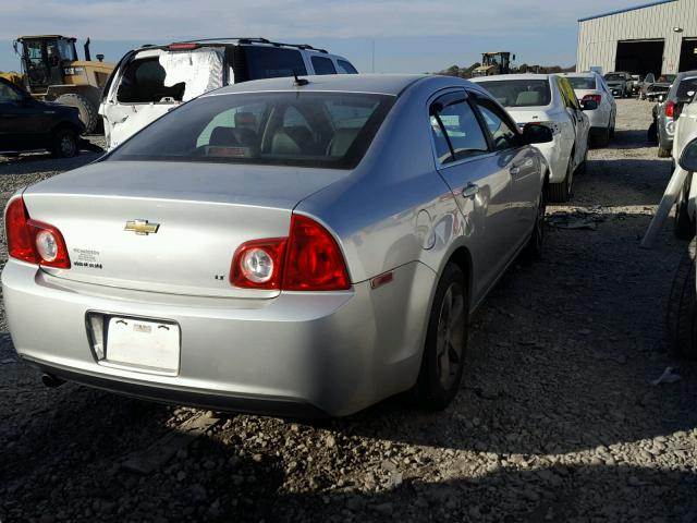 1G1ZJ57B194112653 - 2009 CHEVROLET MALIBU 2LT SILVER photo 4