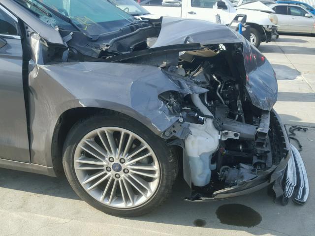 3FA6P0H97DR267933 - 2013 FORD FUSION SE CHARCOAL photo 9