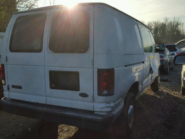 1FTNE24L14HB51136 - 2004 FORD ECONOLINE WHITE photo 4