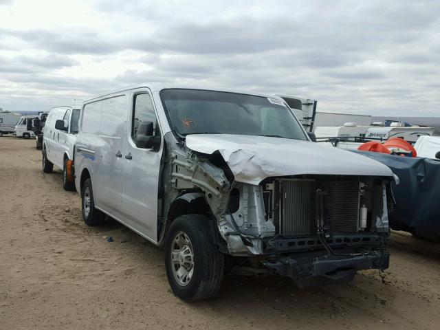 1N6AF0KY1DN108350 - 2013 NISSAN NV 2500 SILVER photo 1