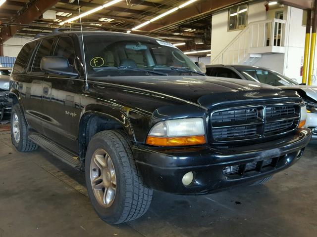 1B8HS78Z72F216710 - 2002 DODGE DURANGO R/ BLACK photo 1