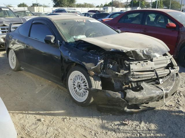 JH4DC53852C007498 - 2002 ACURA RSX BLACK photo 1