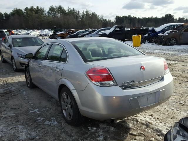 1G8ZS57B59F182742 - 2009 SATURN AURA XE SILVER photo 3