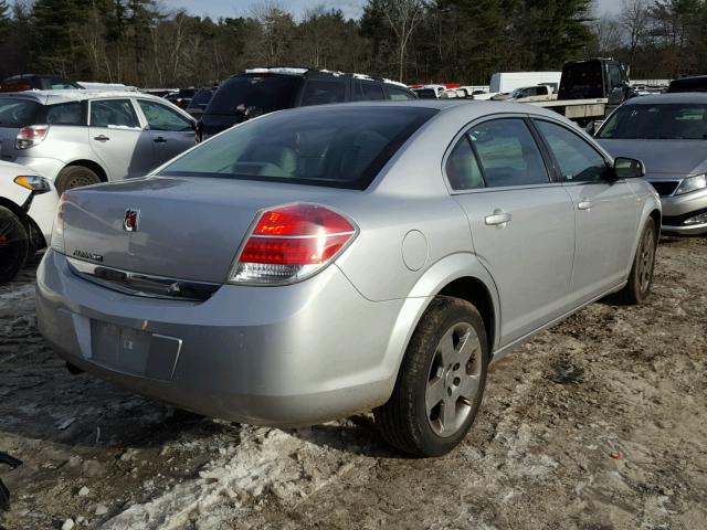 1G8ZS57B59F182742 - 2009 SATURN AURA XE SILVER photo 4