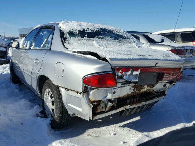 2G4WS52J641198886 - 2004 BUICK CENTURY CU SILVER photo 3