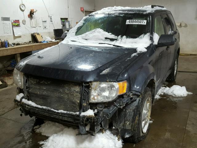 1FMCU03Z68KC72480 - 2008 FORD ESCAPE XLT GRAY photo 2