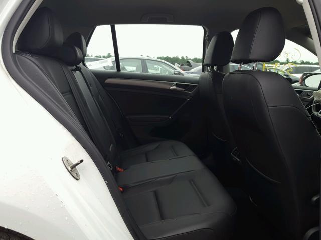 3VW217AU6FM014097 - 2015 VOLKSWAGEN GOLF WHITE photo 6