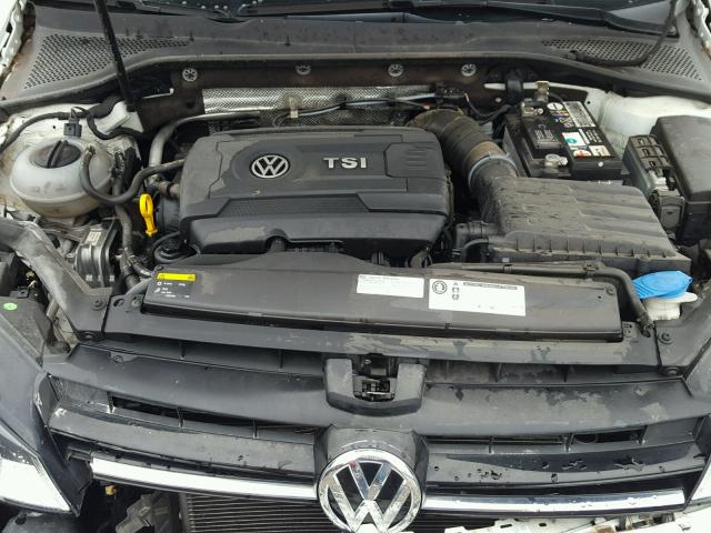 3VW217AU6FM014097 - 2015 VOLKSWAGEN GOLF WHITE photo 7