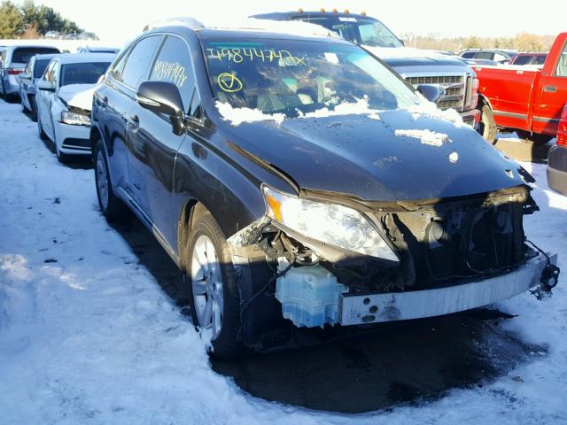 2T2BK1BA5AC005678 - 2010 LEXUS RX 350 GRAY photo 1