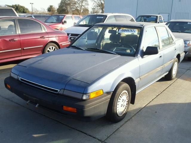 JHMBA7439GC117327 - 1986 HONDA ACCORD LX BLUE photo 2