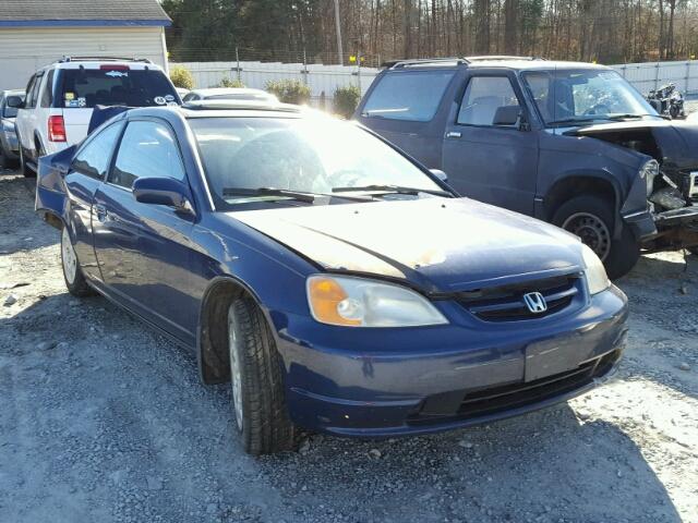 1HGEM22982L006875 - 2002 HONDA CIVIC EX 蓝色 照片 1