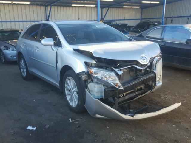 4T3ZA3BB5CU055578 - 2012 TOYOTA VENZA LE SILVER photo 1