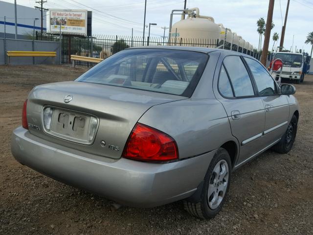 3N1CB51D06L583822 - 2006 NISSAN SENTRA 1.8 GRAY photo 4