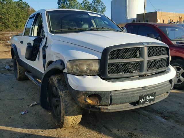 1D7HU18D43S365882 - 2003 DODGE RAM 1500 S WHITE photo 1