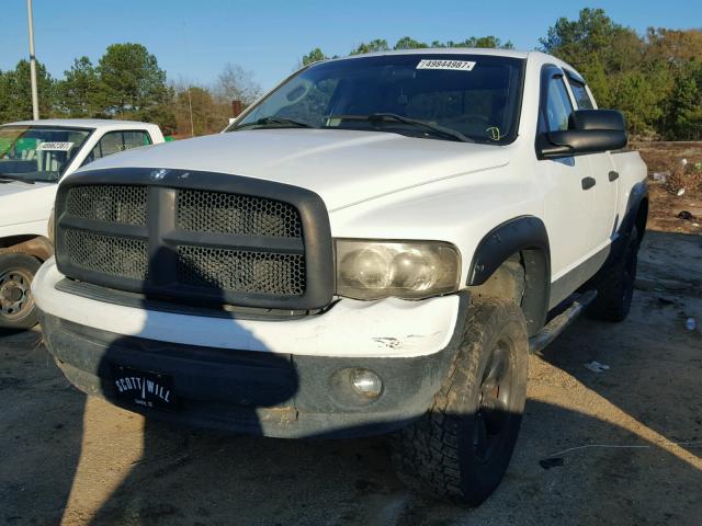 1D7HU18D43S365882 - 2003 DODGE RAM 1500 S WHITE photo 2