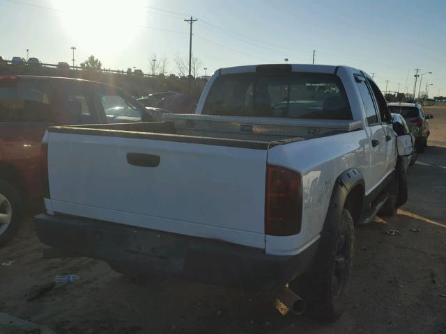 1D7HU18D43S365882 - 2003 DODGE RAM 1500 S WHITE photo 4