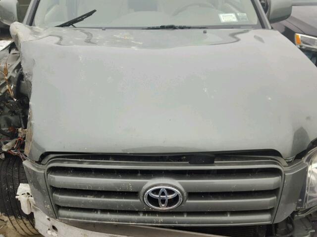 JTEEP21A040010534 - 2004 TOYOTA HIGHLANDER GREEN photo 7