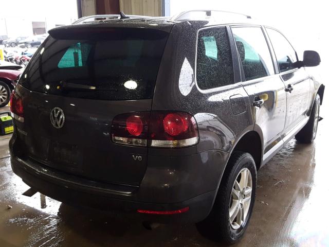 WVGBE77L89D011106 - 2009 VOLKSWAGEN TOUAREG 2 CHARCOAL photo 4