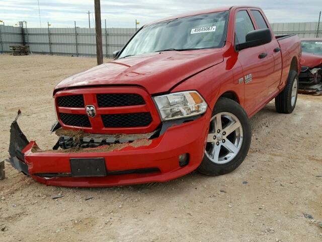 1C6RR6FT1ES114514 - 2014 RAM 1500 ST RED photo 2