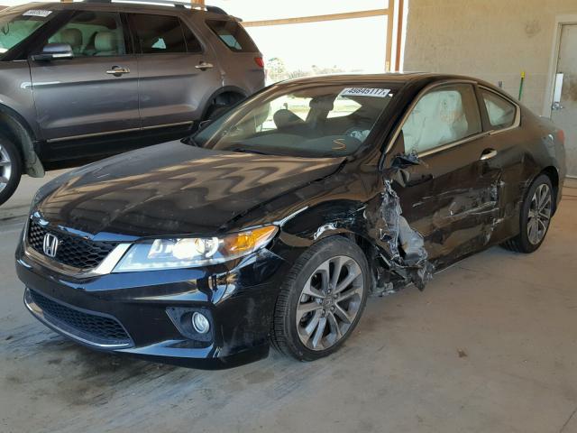 1HGCT2B8XDA012676 - 2013 HONDA ACCORD EXL BLACK photo 2