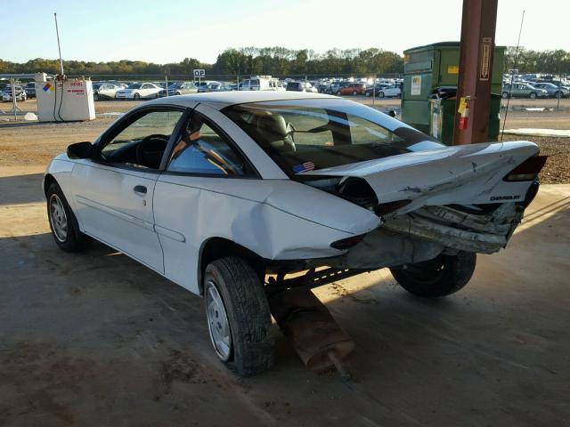 3G1JC1249WS850902 - 1998 CHEVROLET CAVALIER B WHITE photo 3