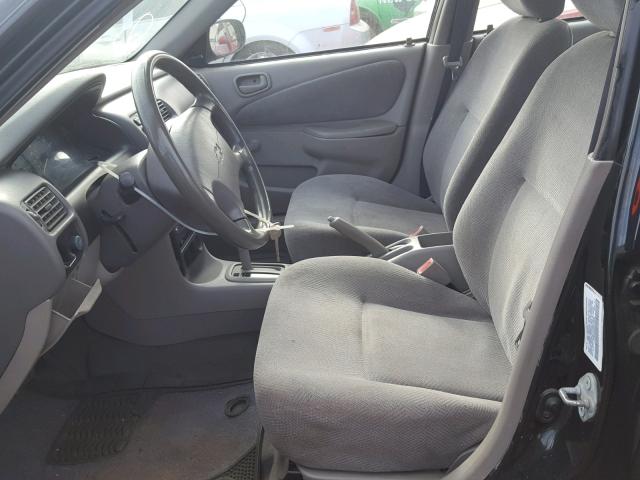 1Y1SK52892Z425942 - 2002 CHEVROLET GEO PRIZM 黑色 照片 5