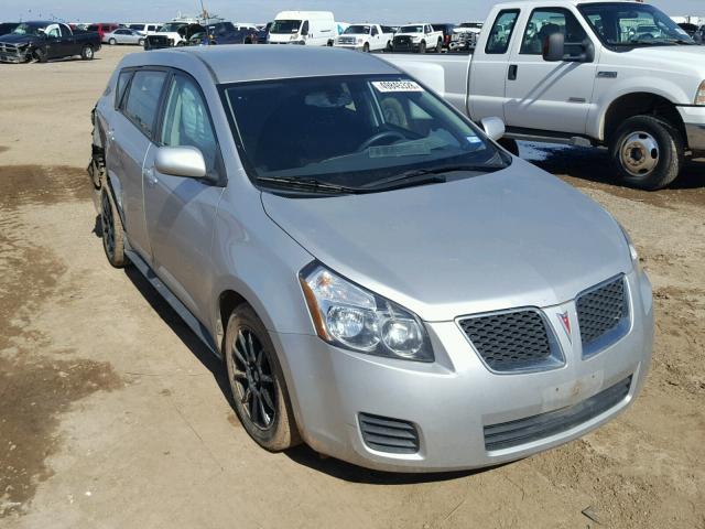 5Y2SP6E0XAZ405246 - 2010 PONTIAC VIBE SILVER photo 1