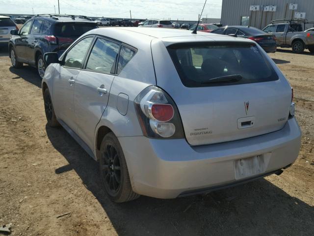 5Y2SP6E0XAZ405246 - 2010 PONTIAC VIBE SILVER photo 3