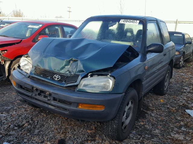 JT3YP10V1T0127591 - 1996 TOYOTA RAV4 GREEN photo 2