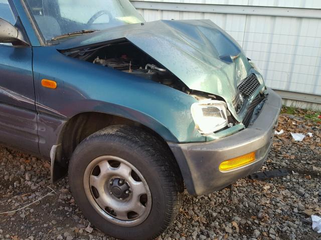 JT3YP10V1T0127591 - 1996 TOYOTA RAV4 GREEN photo 9