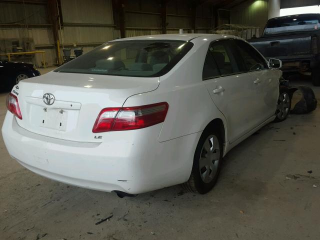 4T1BE46K99U846963 - 2009 TOYOTA CAMRY BASE WHITE photo 4