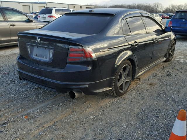 19UUA66205A062866 - 2005 ACURA TL BLACK photo 4