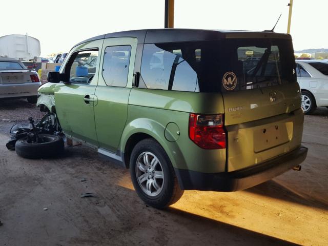 5J6YH18776L003255 - 2006 HONDA ELEMENT EX GREEN photo 3