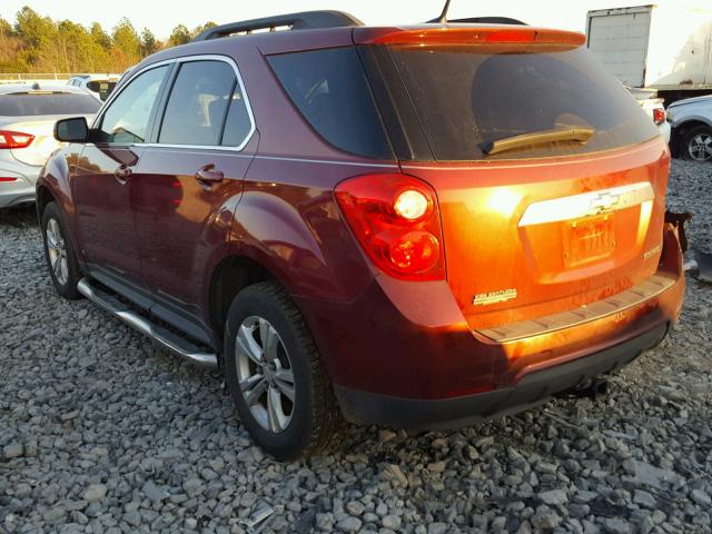 2CNALDEW6A6206556 - 2010 CHEVROLET EQUINOX LT ORANGE photo 3