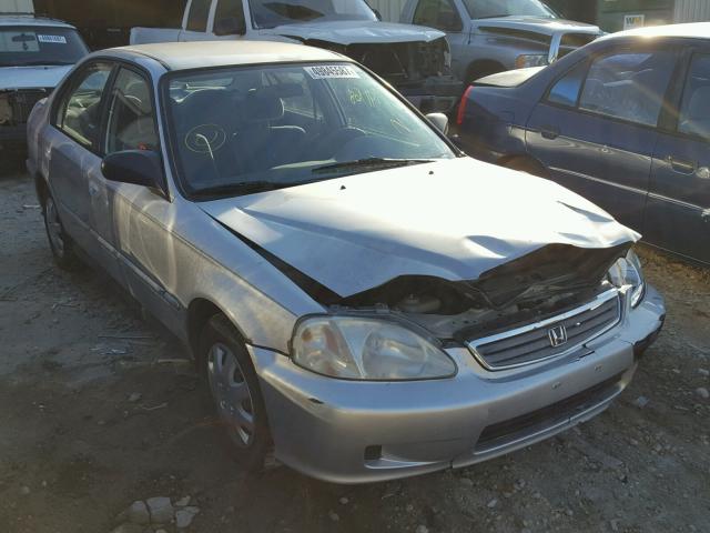 2HGEJ6613YH569780 - 2000 HONDA CIVIC BASE SILVER photo 1