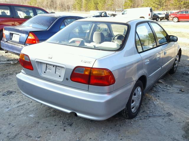 2HGEJ6613YH569780 - 2000 HONDA CIVIC BASE SILVER photo 4