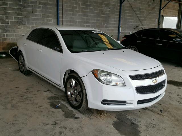 1G1ZH57B69F243769 - 2009 CHEVROLET MALIBU 1LT WHITE photo 1