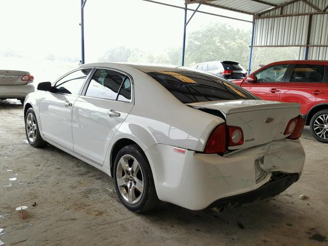 1G1ZH57B69F243769 - 2009 CHEVROLET MALIBU 1LT WHITE photo 3