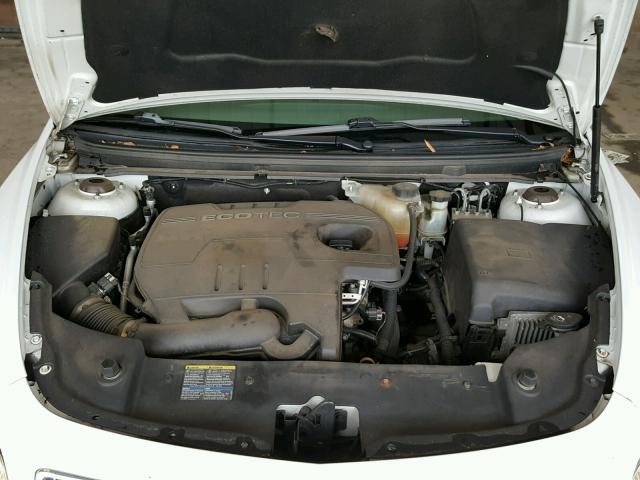 1G1ZH57B69F243769 - 2009 CHEVROLET MALIBU 1LT WHITE photo 7