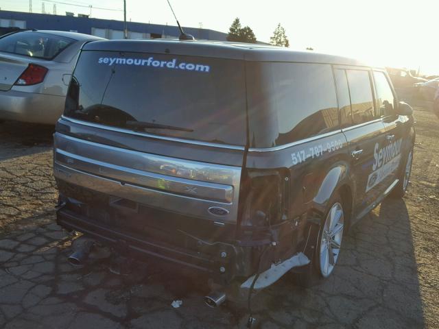 2FMHK6D84GBA04413 - 2016 FORD FLEX LIMIT SILVER photo 4