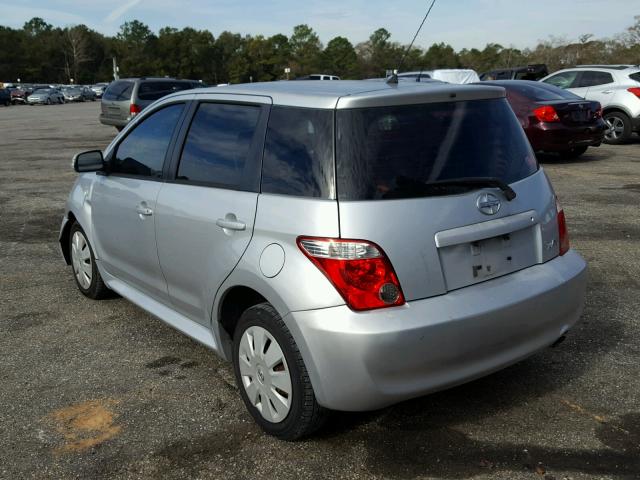 JTKKT624860159336 - 2006 TOYOTA SCION XA SILVER photo 3