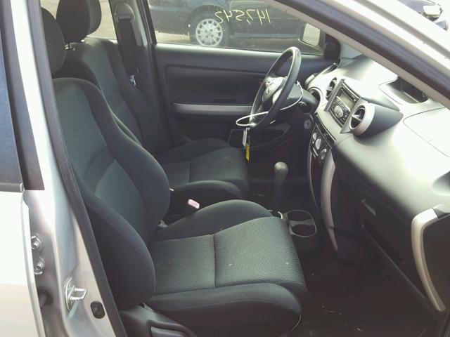 JTKKT624860159336 - 2006 TOYOTA SCION XA SILVER photo 5