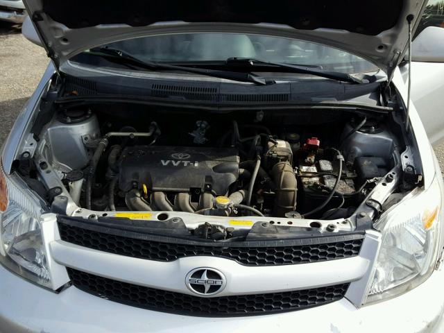 JTKKT624860159336 - 2006 TOYOTA SCION XA SILVER photo 7