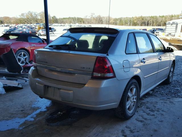 1G1ZT62865F150020 - 2005 CHEVROLET MALIBU MAX 银色 照片 4