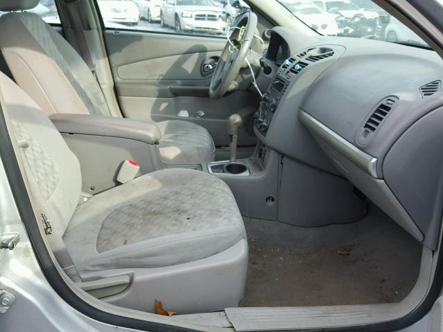 1G1ZT62865F150020 - 2005 CHEVROLET MALIBU MAX 银色 照片 5