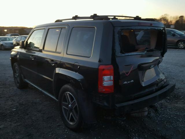 1J4NF2GB4AD512744 - 2010 JEEP PATRIOT SP BLACK photo 3