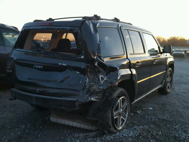 1J4NF2GB4AD512744 - 2010 JEEP PATRIOT SP BLACK photo 4